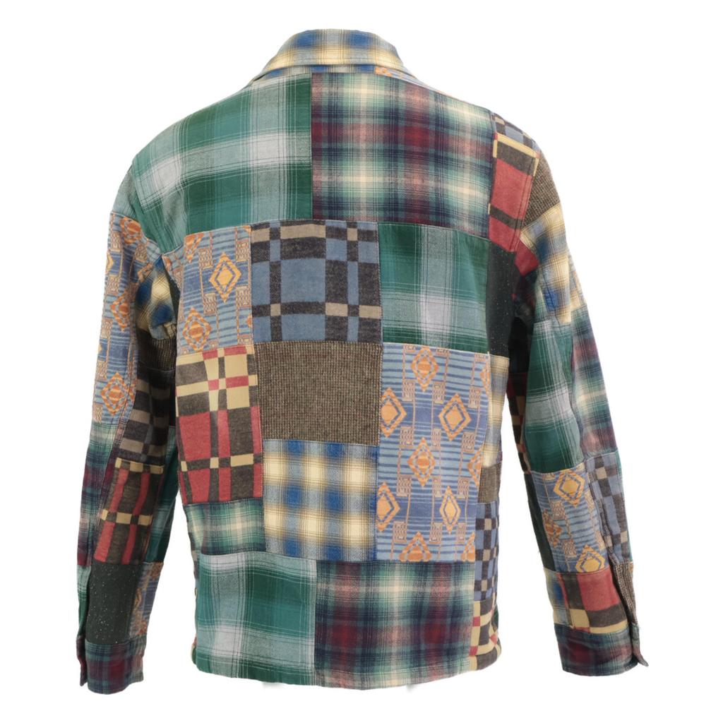 RRL Limited Edition Native American Patchwork Jacket multicolorUsed