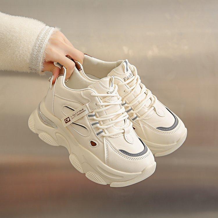 

Женская обувь, Женские кроссовки, Белая спортивная обувь, Низкие кроссовки с круглым носком на шнуровке для повседневной носки 40 хаки