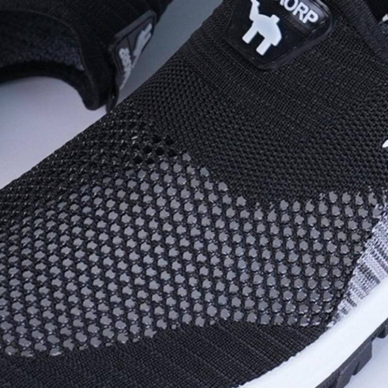 Pánská obuv, Letní měkké vycházkové boty, Prodyšné pánské ležérní a lehké síťované sportovní boty na nazouvání