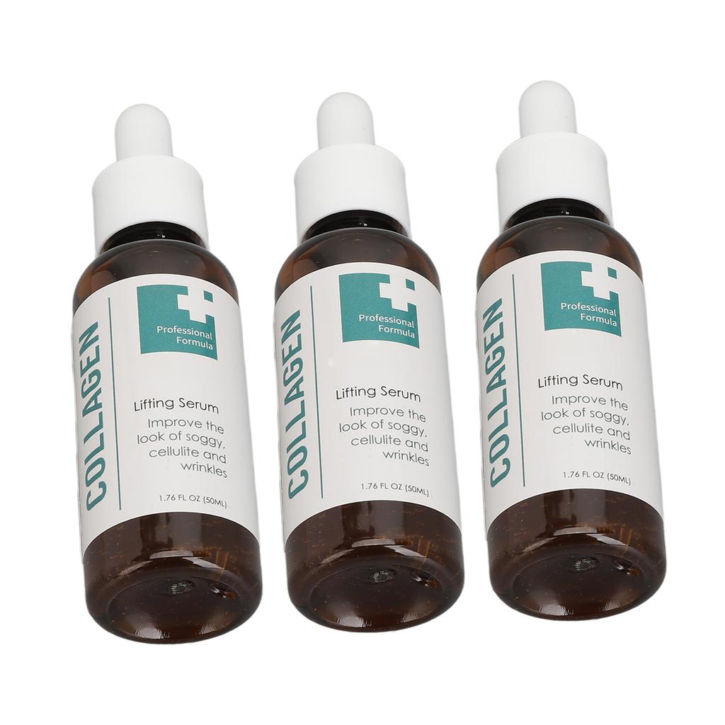3Pcs Body Lifting Serum Collagen Arm Leg Massage Serum Wrinkle Lifting Serum 50ml for Women