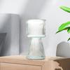 Elegant Glass Flower Vase for Hydroponic Plants and Floral Arrangements