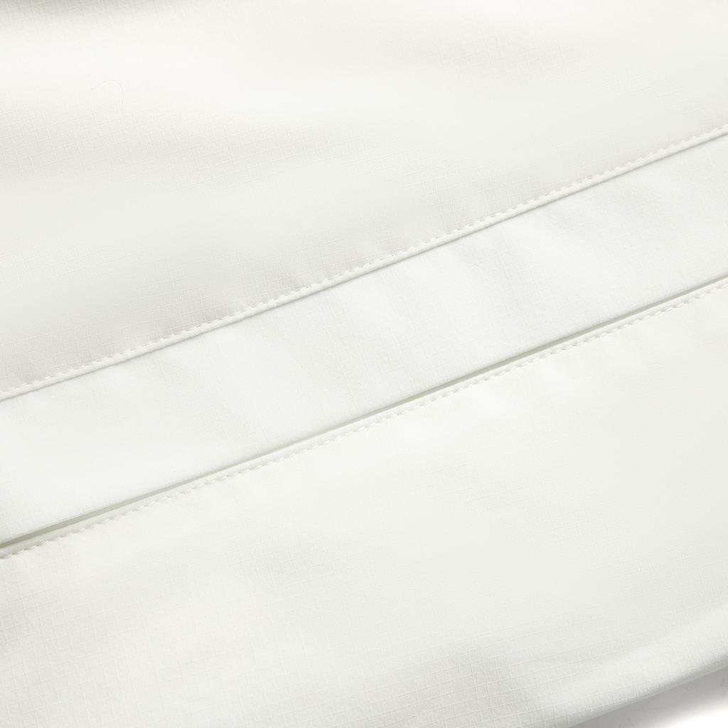 Li Ning Color Block Zipper Hooded Casual Loose Sports Windbreaker Men Outerwear Off-White Deep-Navy AFDV701-4