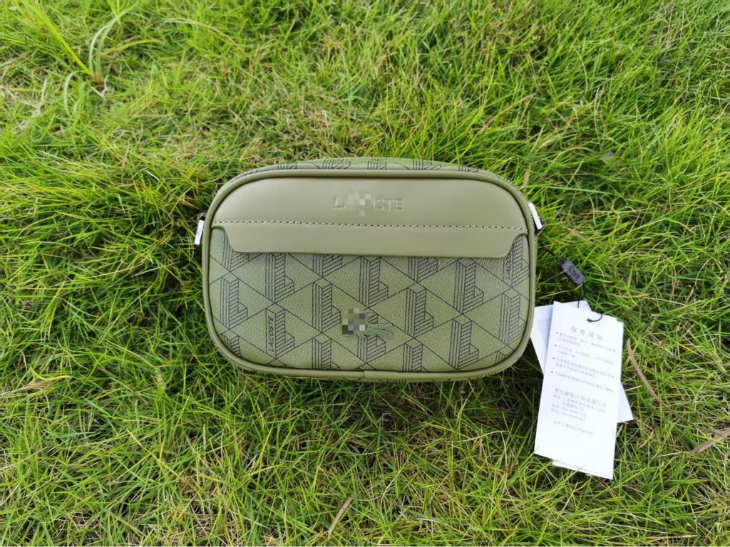 Herren Lässiger karierter Leder-Umhänge-Rucksack