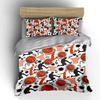 Basketball-Themed Three-Piece Decor Set Multiple Sizes Kid'S And Adults' Bedroom Exquisite 3Pc Bedding Set, Gift