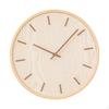 12 Inch Hanging Wall Clock Home Decor Silent Round Decorative Art Wooden for Study Room,