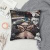 Gachiakuta Pillowcase Merch Printed Cushion Cover Zanka Riyo Enjin Pillow Covers Living Room Decor Zippered Multi-Size
