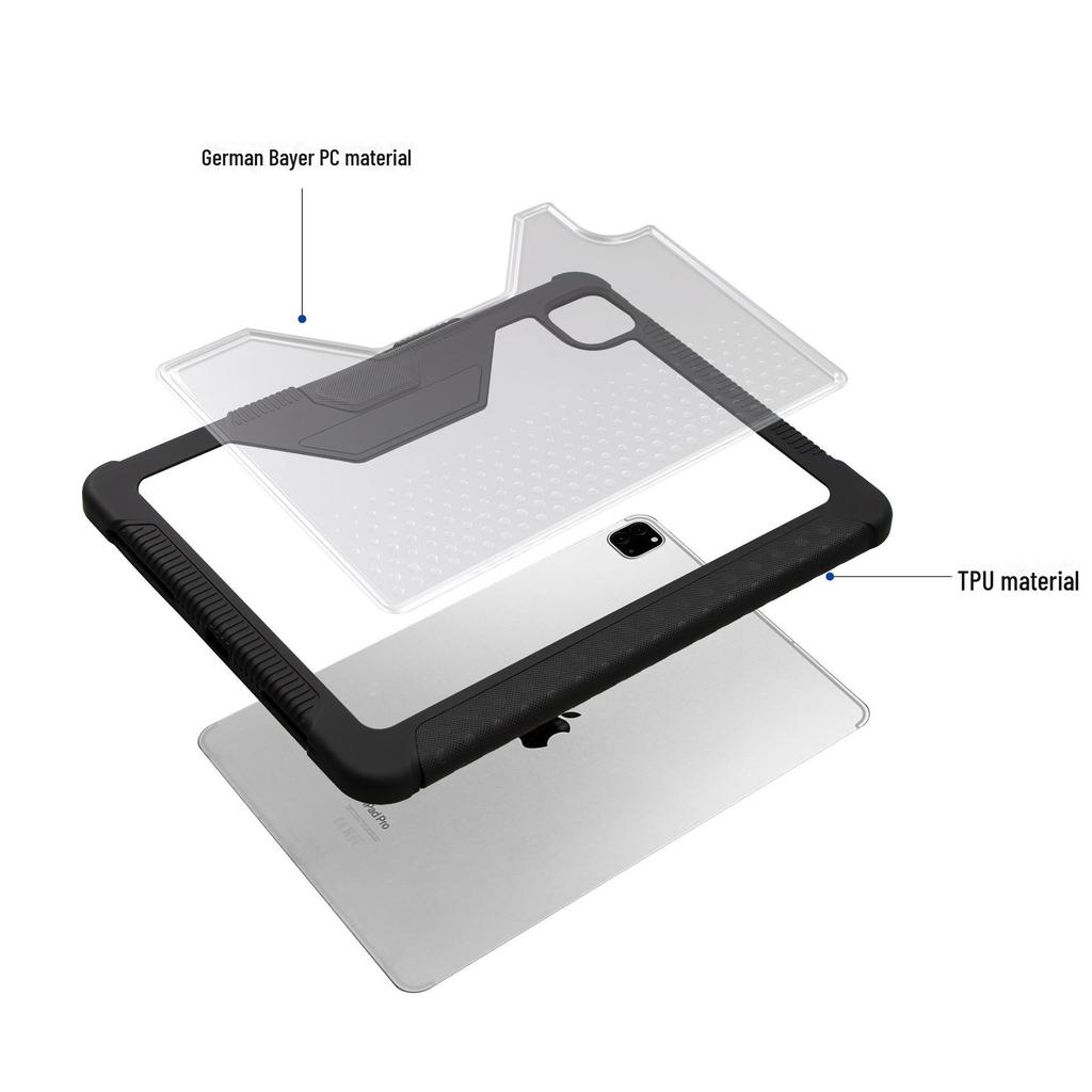 iPad Air 10.9 Tablet Cover with Pen Slot - Protective Leather Case