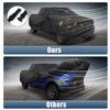 Motoforti Pickup Truck Car Cover Fit for Ford F150 Crew Cab 6.5ft Bed Pickup 4 Door