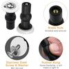 Toilet Lid Screws Stainless Steel Adaptive Rubber Stopper