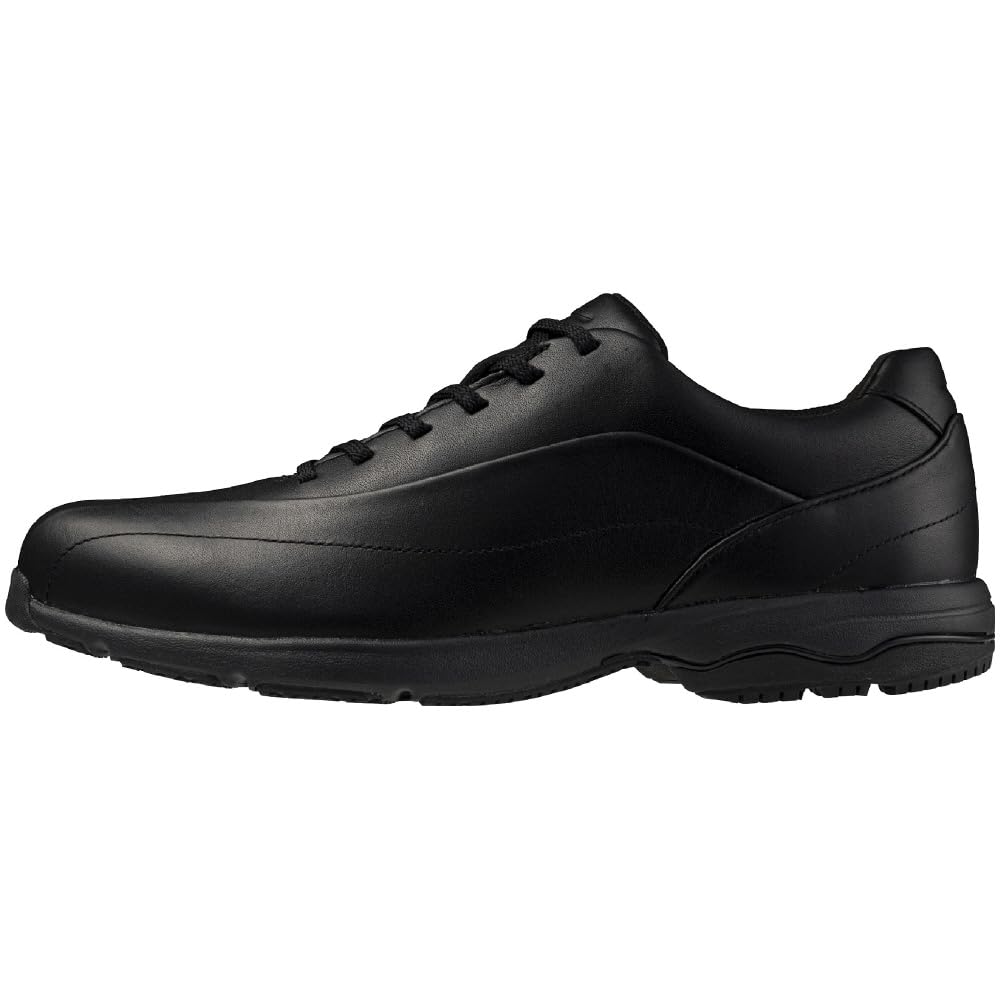 Mizuno LD40 VII Lightweight Walking Wide Zippered Inner Casual Size 3E Shoes, Fit, Shoe, Sneakers, Men's, Black, 21.0 Cm,