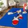 1Pc Sonic Hedgehog Adventure Rug, Office Carpet Indoor Outdoor Doormat, Non-Slip, Comfortable, Living, Christmas Halloween, Xmas Gift G1281