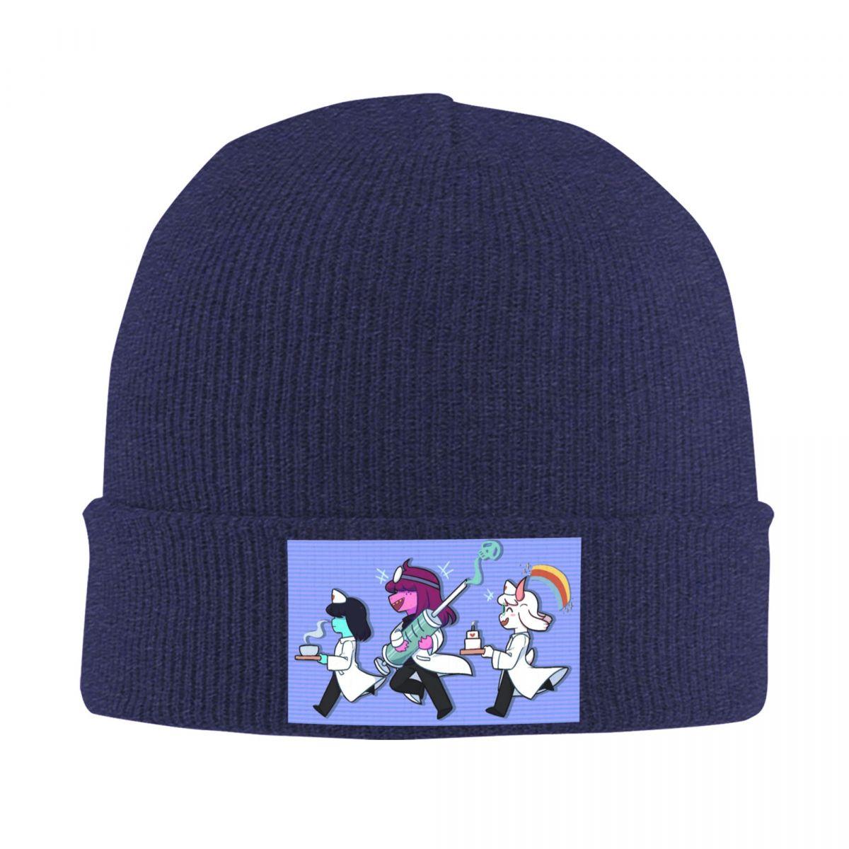

Game Deltarune Kris Ralsei Susie Warm Knitted Cap Fashion Bonnet Hat Autumn Winter Outdoor Beanies Hats for Unisex Adult One Size