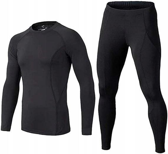 Buykud Thermal Underwear Set Black Size 122-128 Cm