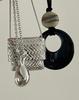 Habl Blogger Style Water Purifier Pendant Necklace - Women's Unique Layered Accessory Sweater Chain