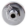 10mm 3/8'' Universal Chrome Glass Fuel Filter Car Petrol Diesel Inline Reusable