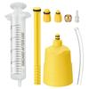 Hydraulic Disc Bleed Tool Bike Brake Bleeding Kit Compatible with Mtb Road Bikes Mineral Oil Fluid Refill Syringe for Narrow Gap