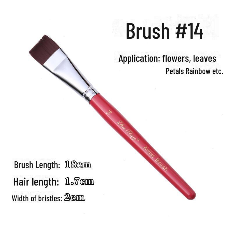 17-Piece Face Painting Brush Set for Various Artistic Techniques Like Line Work, Embossing, Blending, and More.