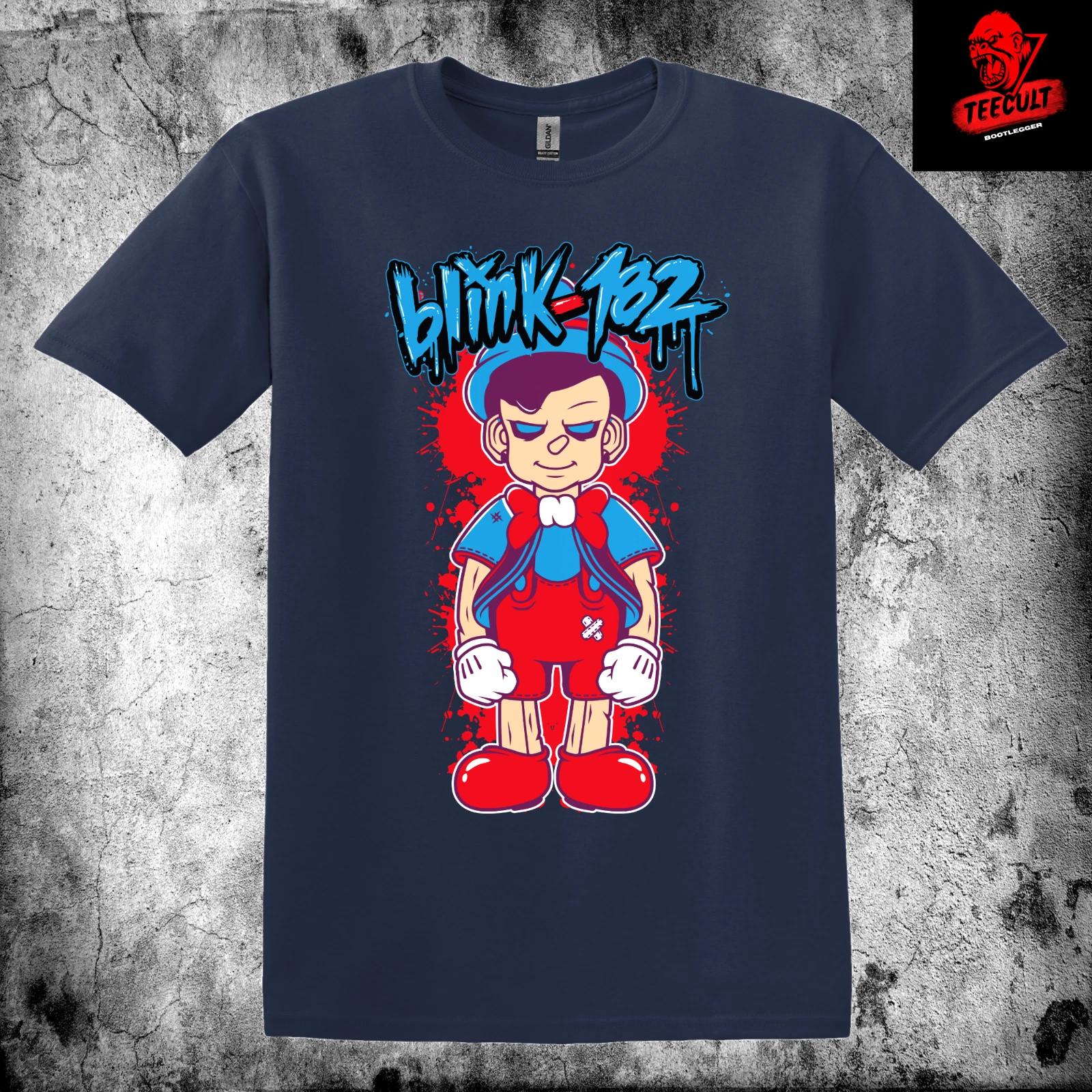 Men s and Women s T-shirts Blink 182 Punk Rock Band Tee Unisex Heavy Cotton Premium XXL