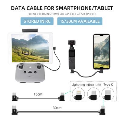 Type-c Data  Cable For Mini 2/pocket Pocket 2/ Mavic Air 2 Mobile Phone Tablet Data Cable