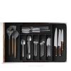 Expandable Kitchen Utensil Organizer Tray, Multi-Compartment for Knives, Forks, Spoons, Large Capacity Drawer Divider Box