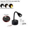 12V USB Type-C Touch Dimmable LED Gooseneck Reading Light for RVs, Boats, and Yachts