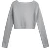 Women's Long Sleeve Knitted Cardigan Sweater for Autumn/Winter Dance Practice