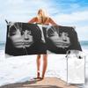 Lady Gaga Mayhem Album Beach Towel Soft Microfiber Quick Dry Absorbent Quick Towels For Bath