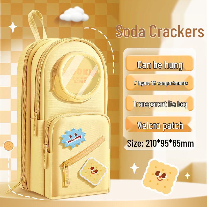2026 Trendy Large Capacity Multifunctional Pencil Case for Girls and Students