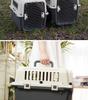 XDPC Xinding Pet Airline Crate: Durable Plastic Carrier with Iron Window for Cats & Dogs, Air China Approved