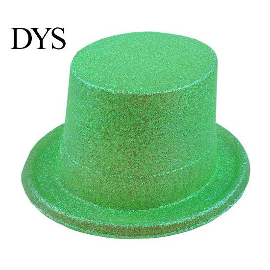 Magician Costume Accessories for Adults Kids Shiny Top Hats, Glitter Hat Adult Kids, Colorful Hat, Victorian Dress Up Christmas Sparkling Parties