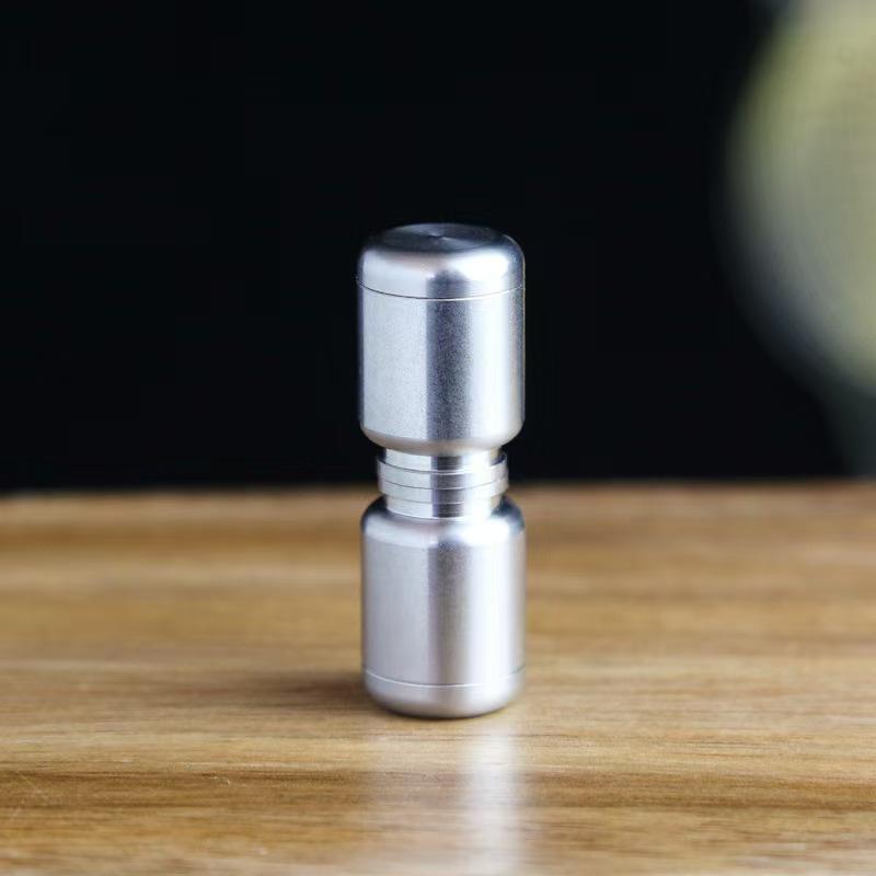 Water Bottle  Shape Knife Drop Pendant Adult Fidget Toy Paracord Rope Decompression Toy Edc Stainless Steel Accessory