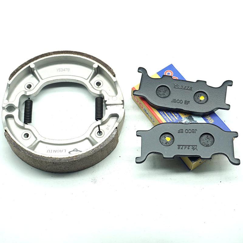 Motorcycle Front Rear Brake Pads for YAMAHA XV250 V Star 250 2008-2016 2017-2024 Virago 1994-2007 XV