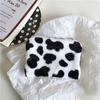 Korean-Style Cow Plush Coin Purse Wallet