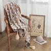 Navajo Sun Blankets Thickened Knitted Plaid Bohemian Office Nap Air Conditioning Blanket Sofa Wraps Household Hair Blanket