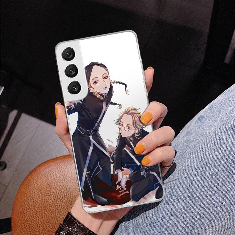 Ran Haitani Rindou Tokyo Aevengers Phone Case For Samsung Galaxy S24 S25 Edge S26 Ultra S23 S22 S21 Plus S20 FE + Personalized P