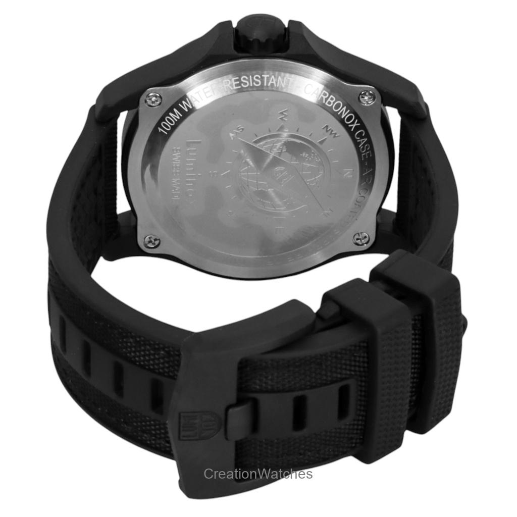 Luminox Atacama Field Black Rubber Strap Grey Dial Quartz XL.1971.SET 100M Men's Watch With Extra Strap