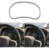 Real Soft Carbon Fiber Car Gear Shift Control Panel 2/4WD Switch Button Dashboard Trim Sticker Compatible with Dodge Ram 1500/2500/3500