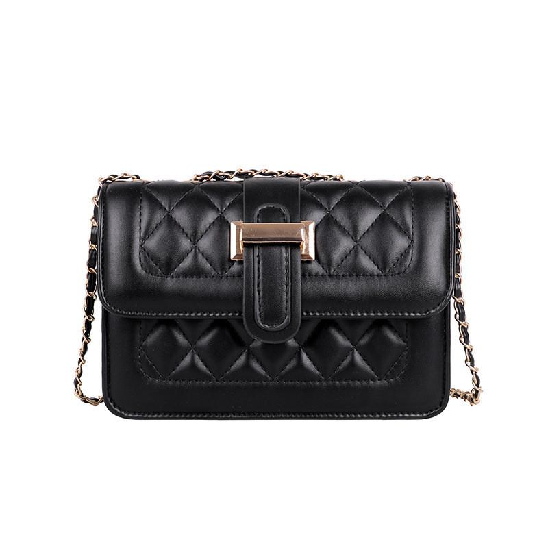 Fashionable Women's Crossbody Bag Trendy Korean Style Chic Small Square Handbag