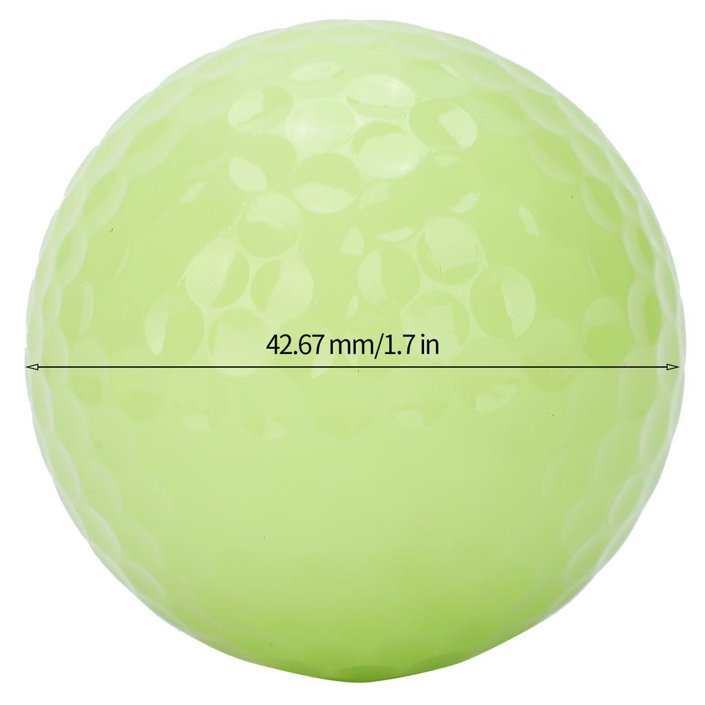 12Pcs Glow Golf Balls Luminous Night Golf Balls Glow in The Dark for Night Sports