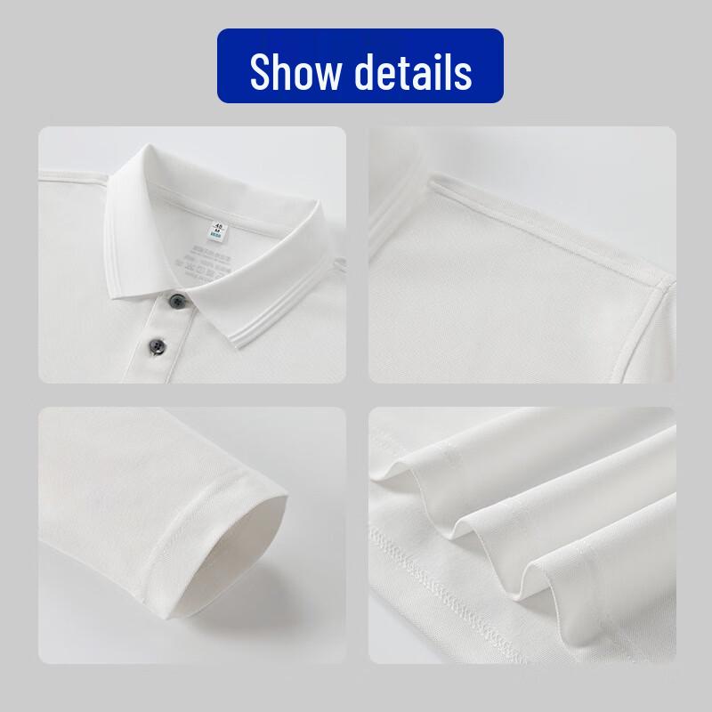 Unisex Quick-Dry Long-Sleeve Polo Shirt