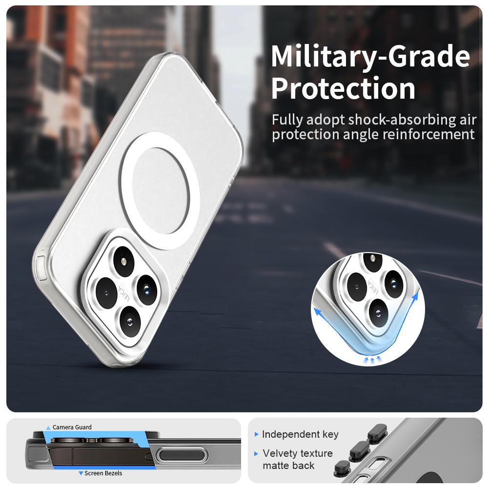 For Xiaomi 17 17 Pro 17 ProMax Slim Dropproof Shockproof Anti-Fingerprint Magnetic Matte Phone Case