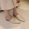 Fashion Bailamos 2025 Brand New Flats Lady Sandals Slippers Slip On Pointed Toe Women Mules Outdoor Slipper Shoes Woman Slides Mujer