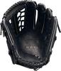 ZETT Soft Steer Baseball Black Size 5 Glove, All-Around, Left-Handed Throw, (1900), (BRGB35530F)