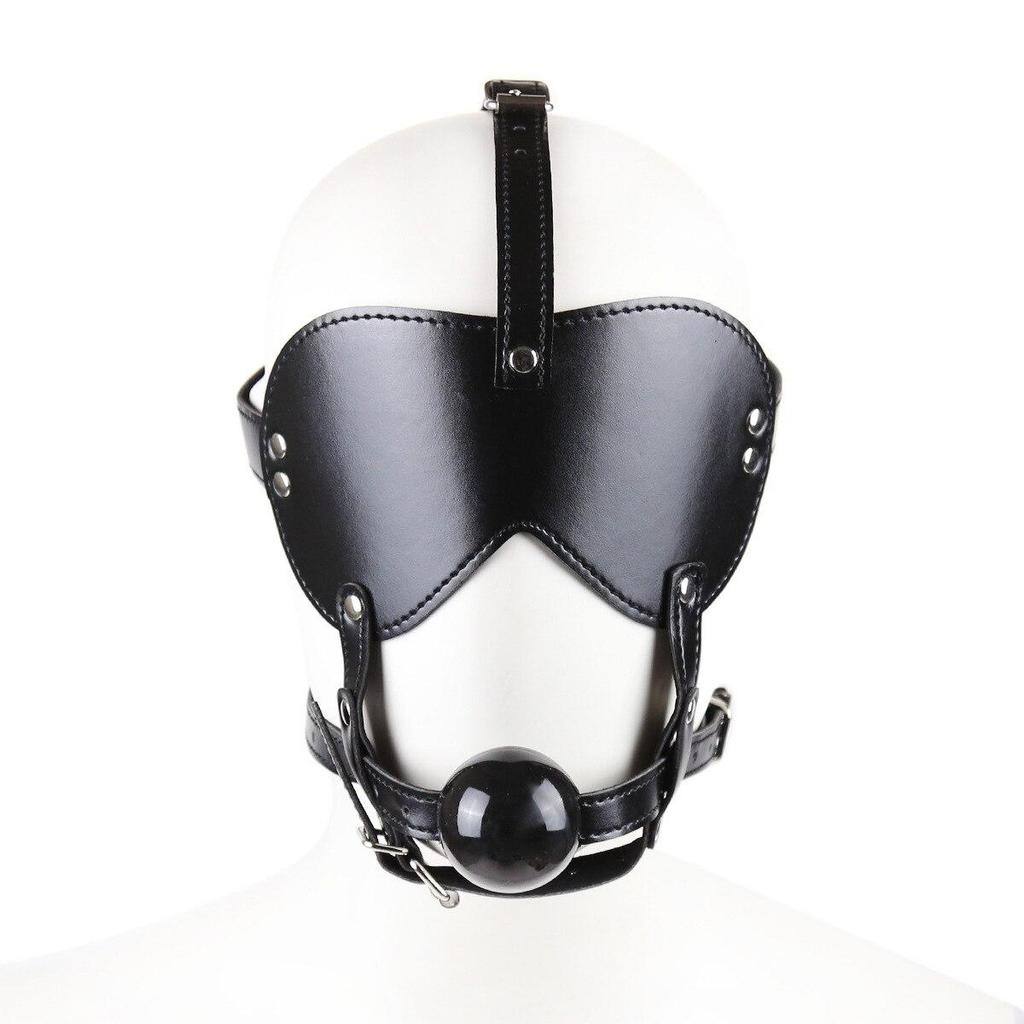 BDSM Mouth Gag Sex Adlut Toys Dog Slave Fetish Bondage Sex Games Harness Torture Restraints Leather