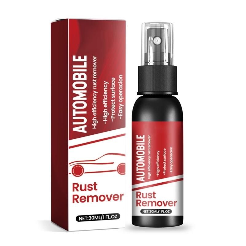 

Fast Acting Automotive Rust Remover Liquid Suitable For Exhaust Pipes Brake Discs Wheels Safe Non Corrosive Formula 30ml 1