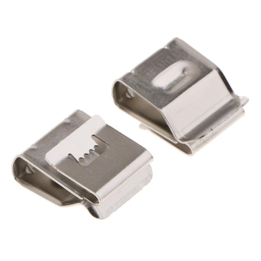 Stainless Steel Solar Panel Cable Clamp PV Cable Clamp Wire Fastener Clamp Manager