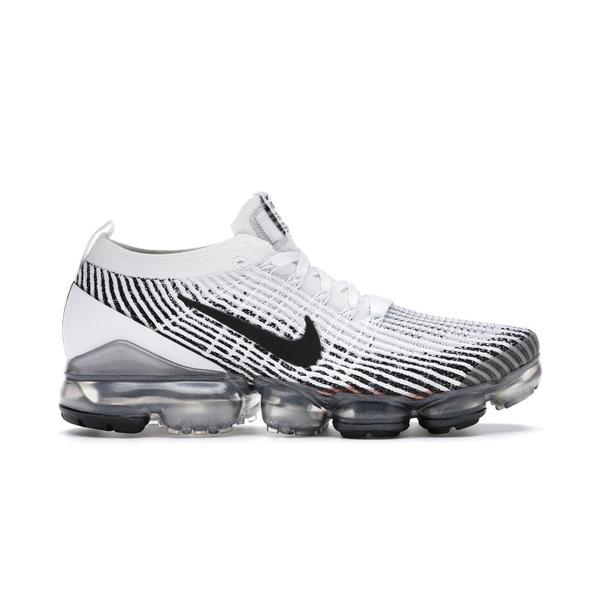 

Мужские кроссовки Nike Air VaporMax Flyknit 3 Zebra Белый Черный AJ6900-105