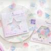 Glitter Sand Film Sticker Pack: Paper Trace Xing Sha Liu Ying Series - 6 DIY Collage Styles