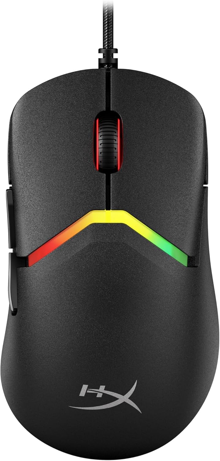 

HyperX Pulsefire Saga Wired Gaming Customizable with Interchangeable 8K Polling 26K for Xbox Series A2PB3AA Mouse, Modules, Rate, Sensor, PC, PS5,