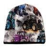 Comple Bambino Cappello+Scaldacollo 92-104 Per Ragazzo 46-50 Autunno Con Trattorini